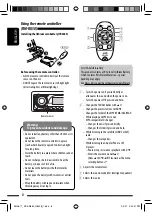 Предварительный просмотр 8 страницы JVC KD-AR880 - Radio / CD Instructions Manual