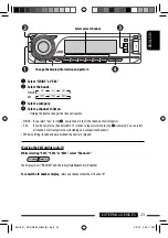 Предварительный просмотр 23 страницы JVC KD-AR880 - Radio / CD Instructions Manual