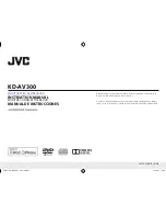 JVC KD-AV300 Instruction Manual preview