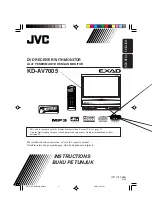 Предварительный просмотр 1 страницы JVC KD-AV7005 Instructions Manual