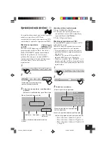 Preview for 109 page of JVC KD-AV7010 - DVD Player With LCD Monitor Instructions Manual