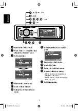 Preview for 6 page of JVC KD AVX1 - DVD Player With LCD Monitor Instructions Manual