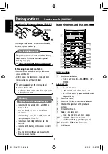 Preview for 8 page of JVC KD AVX1 - DVD Player With LCD Monitor Instructions Manual