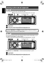 Preview for 34 page of JVC KD AVX1 - DVD Player With LCD Monitor Instructions Manual