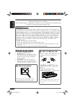 Предварительный просмотр 2 страницы JVC KD-AVX1 Instructions Manual