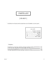 Предварительный просмотр 41 страницы JVC KD-AVX1 Service Manual