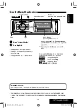 Предварительный просмотр 29 страницы JVC KD-AVX11 - EXAD - DVD Player Instructions Manual