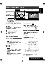 Предварительный просмотр 35 страницы JVC KD-AVX11 - EXAD - DVD Player Instructions Manual