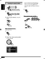 Предварительный просмотр 14 страницы JVC KD-AVX2 - DVD Player With LCD Monitor Instructions Manual