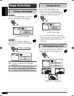 Предварительный просмотр 20 страницы JVC KD-AVX2 - DVD Player With LCD Monitor Instructions Manual