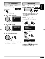 Предварительный просмотр 29 страницы JVC KD-AVX2 - DVD Player With LCD Monitor Instructions Manual