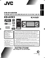 Предварительный просмотр 219 страницы JVC KD-AVX2 - DVD Player With LCD Monitor Instructions Manual