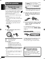 Предварительный просмотр 322 страницы JVC KD-AVX2 - DVD Player With LCD Monitor Instructions Manual