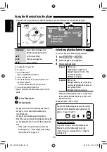 Предварительный просмотр 36 страницы JVC KD-AVX40 - DVD Player With LCD monitor Instructions Manual