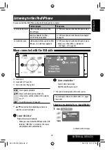 Предварительный просмотр 37 страницы JVC KD-AVX40 - DVD Player With LCD monitor Instructions Manual