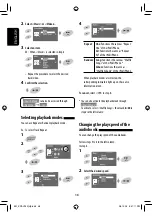 Предварительный просмотр 38 страницы JVC KD-AVX40 - DVD Player With LCD monitor Instructions Manual