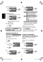 Предварительный просмотр 110 страницы JVC KD-AVX40 - DVD Player With LCD monitor Instructions Manual