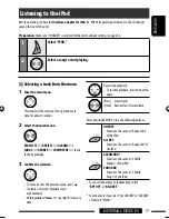 Предварительный просмотр 103 страницы JVC KD-BT11 - Radio / CD Instructions Manual