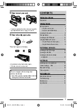 Предварительный просмотр 3 страницы JVC KD-BT22MP Instructions Manual