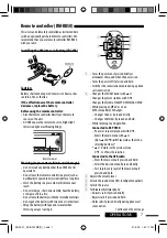 Предварительный просмотр 7 страницы JVC KD-BT22MP Instructions Manual