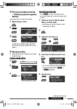 Предварительный просмотр 9 страницы JVC KD-BT22MP Instructions Manual