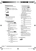 Предварительный просмотр 24 страницы JVC KD-BT22MP Instructions Manual