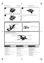 Предварительный просмотр 2 страницы JVC KD-DB101 Installation Manual