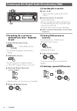 Preview for 8 page of JVC KD-DB56 Instructions Manual