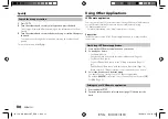 Preview for 22 page of JVC KD-DB912BT Instruction Manual