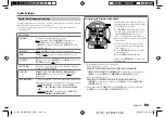 Preview for 37 page of JVC KD-DB912BT Instruction Manual