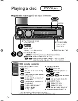 Предварительный просмотр 14 страницы JVC KD-DV4200 - DVD Player With Radio Instructions Manual