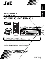 Предварительный просмотр 89 страницы JVC KD-DV4200 - DVD Player With Radio Instructions Manual