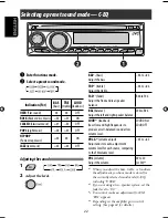 Предварительный просмотр 110 страницы JVC KD-DV4200 - DVD Player With Radio Instructions Manual