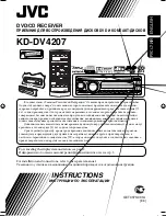 Предварительный просмотр 327 страницы JVC KD-DV4200 - DVD Player With Radio Instructions Manual