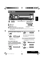 Предварительный просмотр 43 страницы JVC KD-DV4201 Instructions Manual