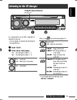 Предварительный просмотр 19 страницы JVC KD-DV4305 Instructions Manual