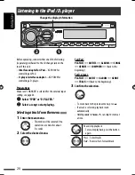 Предварительный просмотр 20 страницы JVC KD-DV4305 Instructions Manual