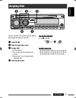 Предварительный просмотр 27 страницы JVC KD-DV4305 Instructions Manual