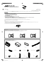 JVC KD-DV4404 Installation & Connection Manual preview