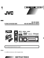 JVC KD-DV4504 Instructions Manual предпросмотр