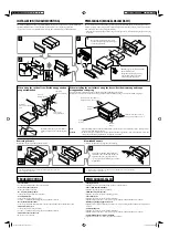 Предварительный просмотр 2 страницы JVC KD-DV4505 Installation & Connection Manual