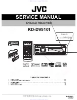 JVC KD-DV5101 Service Manual предпросмотр