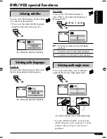 Предварительный просмотр 19 страницы JVC KD-DV5105 Instructions Manual