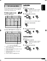 Предварительный просмотр 25 страницы JVC KD-DV5105 Instructions Manual