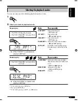 Предварительный просмотр 31 страницы JVC KD-DV5105 Instructions Manual