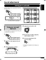 Предварительный просмотр 33 страницы JVC KD-DV5105 Instructions Manual