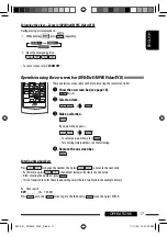 Preview for 17 page of JVC KD-DV5301 Instructions Manual