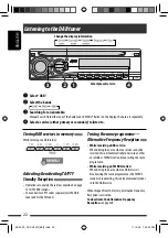 Предварительный просмотр 22 страницы JVC KD-DV5307 Instructions Manual