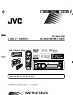 Preview for 1 page of JVC KD-DV5504 Instructions Manual