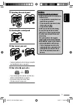 Preview for 3 page of JVC KD-DV5507 Instructions Manual